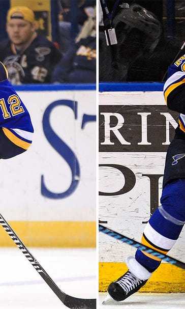 Lehtera returns to Blues' second line -- where Stastny's been doing just fine